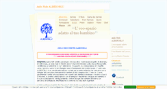 Desktop Screenshot of alberoblu.com