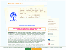 Tablet Screenshot of alberoblu.com